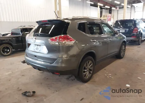 2016 Nissan Rogue Sl z USA, uszkodzony, nr VIN JN8AT2MV3GW139936
